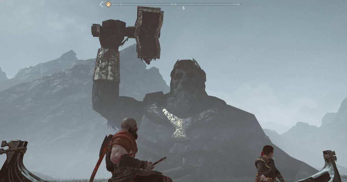 The Enemy - God of War: Thor está pronto para a luta em arte