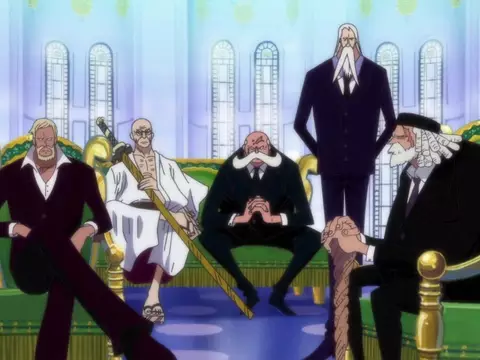 Gorosei de One Piece (Toei/Divulgação)