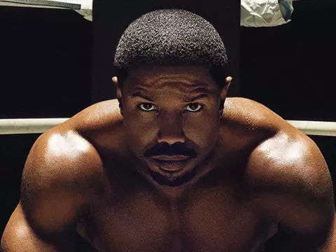 Michael B. Jordan em Creed (Reprodução)