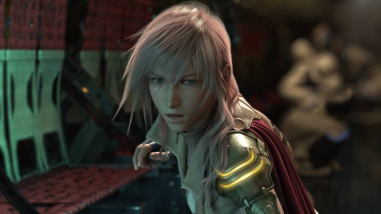 Lightning em Final Fantasy XIII.