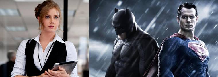 Confira Henry Cavill e Amy Adams no set de filmagens de Batman V