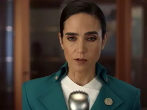 Jennifer Connelly no trailer de Expresso do Amanhã/Netflix/Reprodução