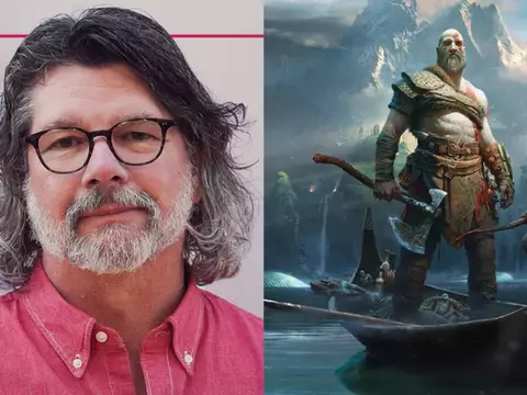 Ronald D. Moore e o pôster de God of War