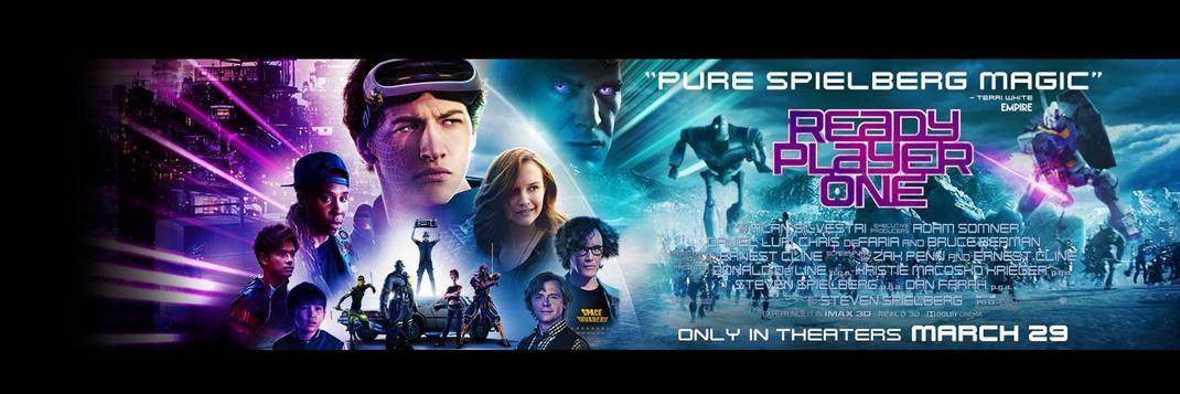 Ready Player One: Jogador 1, Estreia dia 29 de março