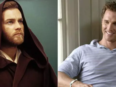 Ewan McGregor e Matthew McConaughey (Reprodução)