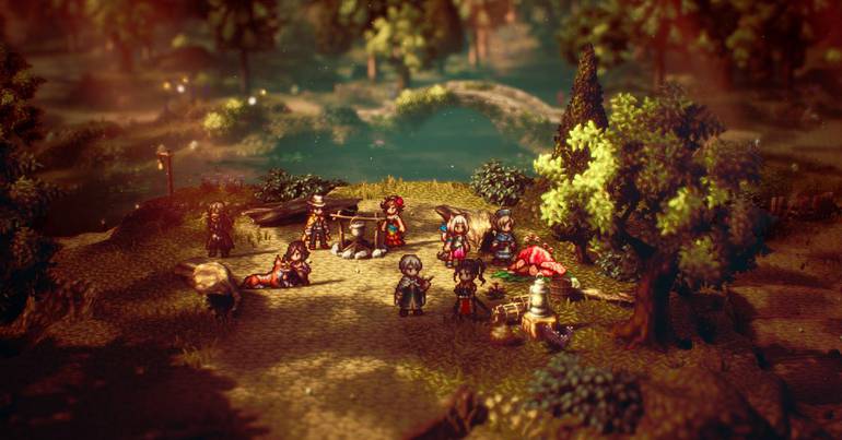 Koch media Switch Octopath Traveler II Blue