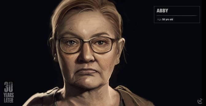Abby 30 anos após The Last of Us 2.