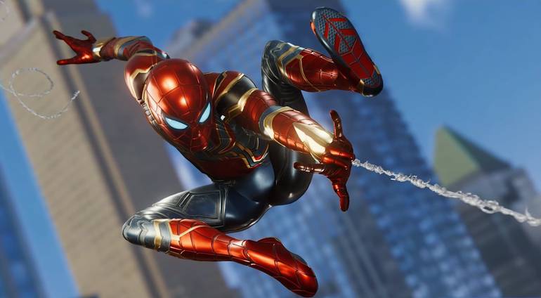 Artista usa fotos do game Spider-Man para criar HQ especial do