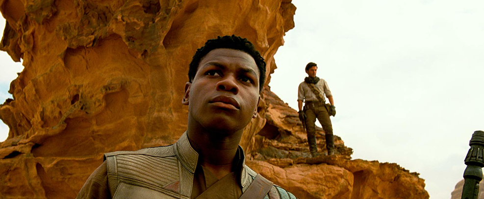 John Boyega e Oscar Isaac em Star Wars: A Ascensão Skywalker