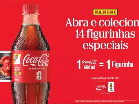 Coca-Cola e Panini unem forças para celebrar a Copa do Mundo da FIFA 26™