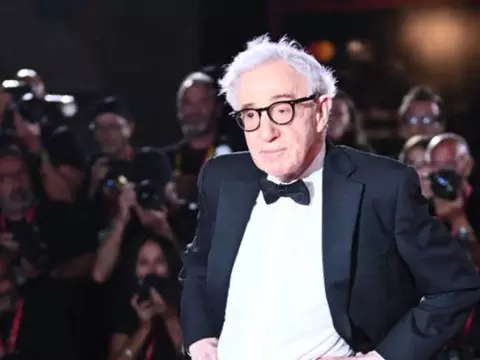 Woody Allen no Festival de Veneza (Crédito: Tiziana FABI / AFP)