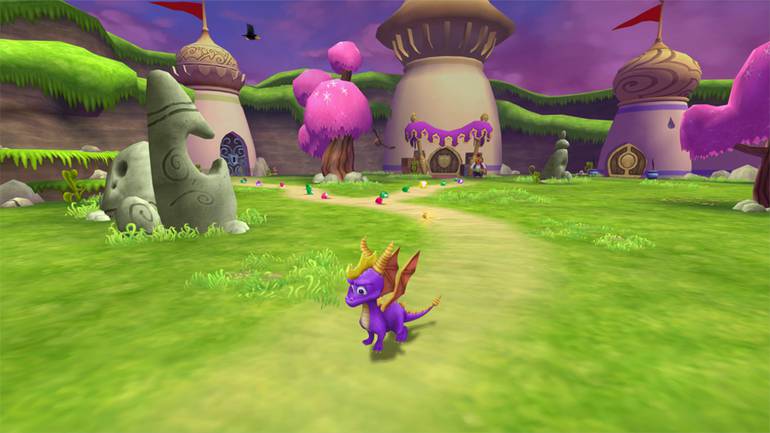 SPYRO TRILOGY PS4 #1 [PT-BR] - A VOLTA DO DRAGÃO ROXO 