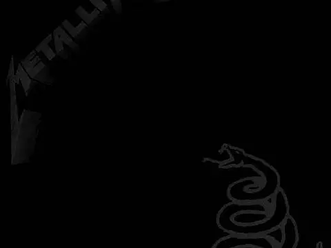 Capa do disco Black Album, do Metallica
