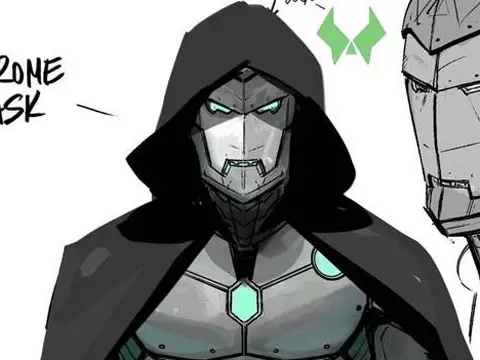 Infamous Iron Man | Artista revela a armadura do Doutor Destino como o Homem de Ferro