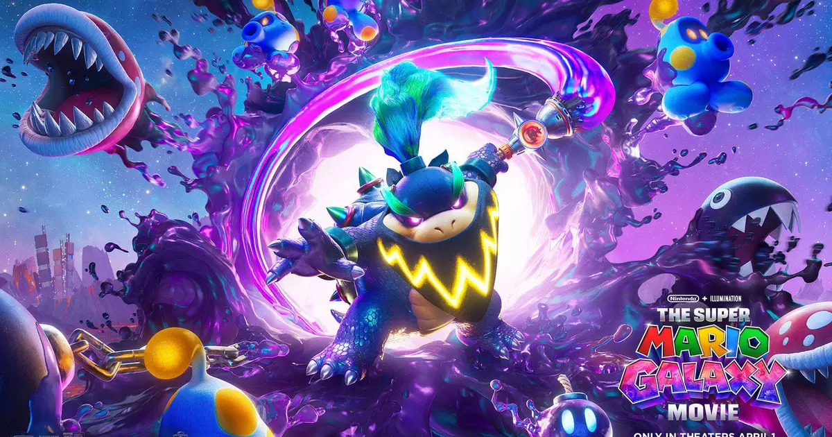 Filmes Super Mario Galaxy: O Filme ganha pôster com Bowser Jr. invocado1 min de leitura Gabriel Avila