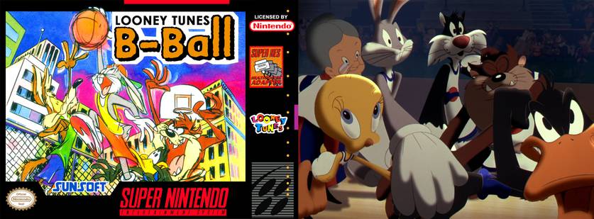 Looney Tunes B-Ball - Super Nintendo. Basquete divertido com