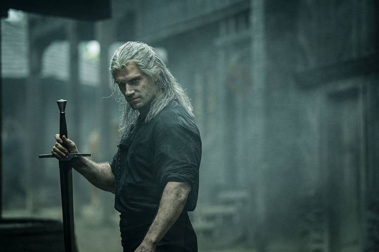 Imagem de The Witcher da Netflix com Henry Cavill