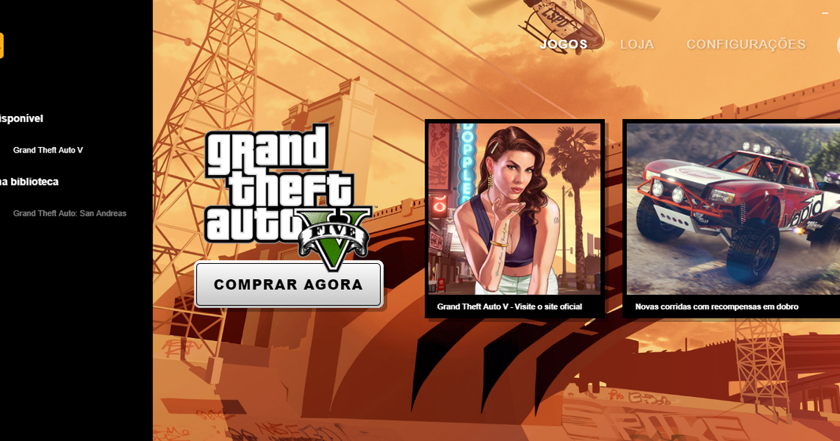 Não consigo instalar GTA V pelo instalador da Epic - Jogo não roda ou dá  erro - Clube do Hardware