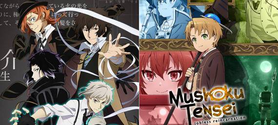 Bungo Stray Dogs, Mushoku Tensei e mais chegam à Crunchyroll em julho