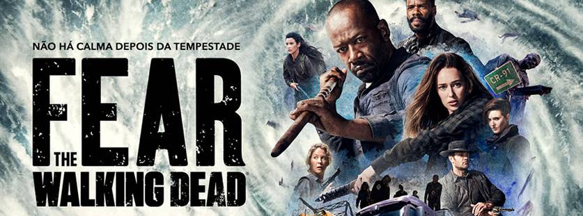 Pôster promocional da quarta temporada de Fear the Walking Dead