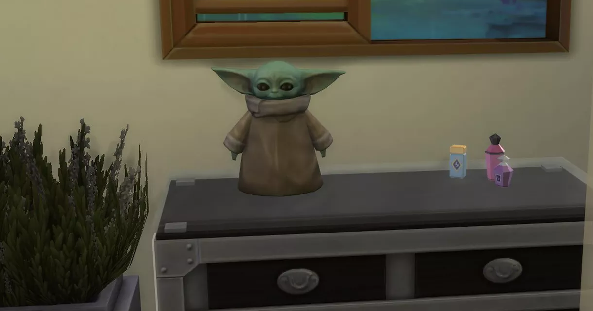 Jogo de Construção Baby Yoda