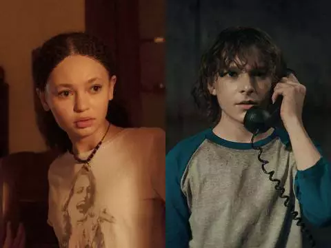 Montagem com Nico Parker e Mason Thames (HBO e Universal/Reprodução - Montagem)