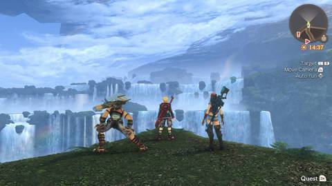 Xenoblade Chronicles: Definitive Edition, exploração de paragem obrigatória