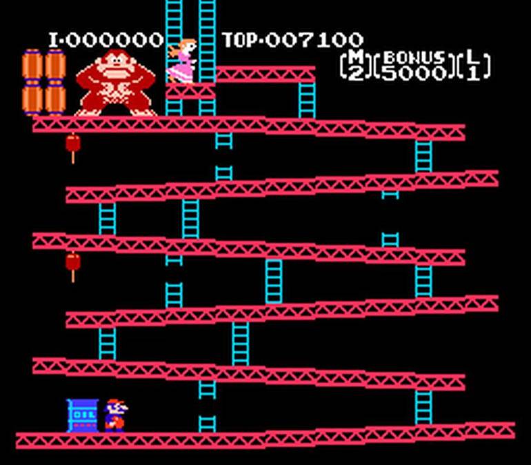 Imagem do Donkey Kong de 1991