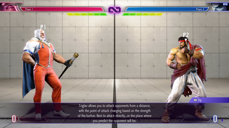Imagem de gameplay de street fighter 6