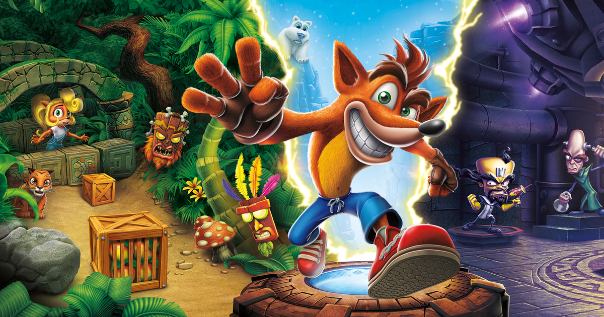 Crash Bandicoot (PS1) - o nascimento do mascote da Sony