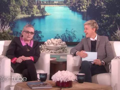 Carrie Fisher | Ellen DeGeneres faz homenagem emocionante à atriz