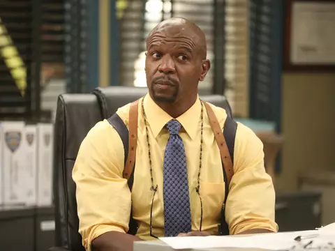 Terry Crews como Terry Jeffords na série de TV Brooklyn Nine-Nine (NBC/Divulgação)
