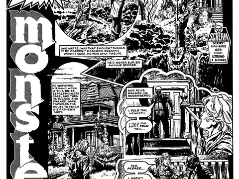 Monster | HQ do começo da carreira de Alan Moore será resgatada