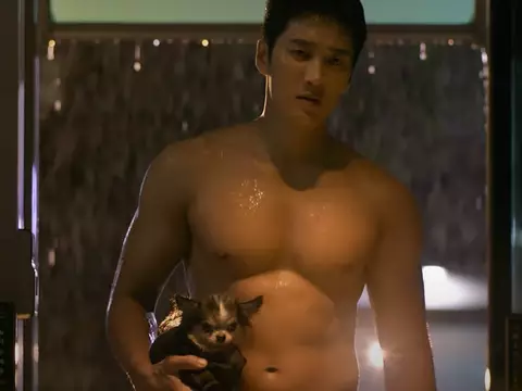 Ahn Bo-hyun em cena de Spring Fever (Reprodução)