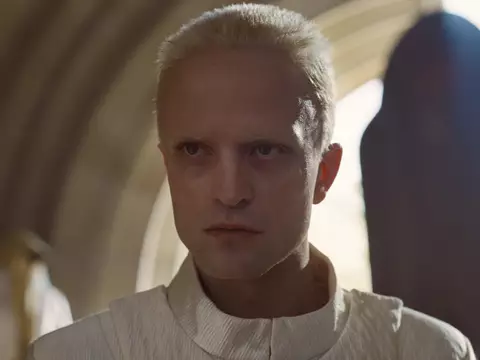 Foto de Robert Pattinson como Scytale em Duna: Parte 2 (Warner Bros./Reprodução)