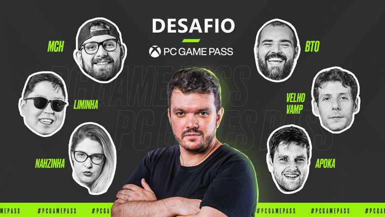 xbox desafio pc game pass gaules tribo mch bt0 liminha nahzinha velhovamp apoka