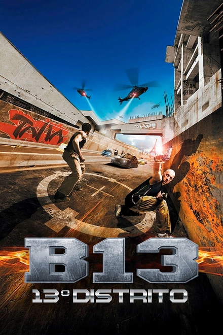 Pôster oficial de B13 - 13º Distrito
