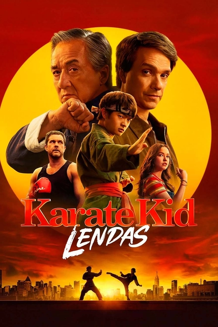 Pôster oficial de Karatê Kid: Lendas