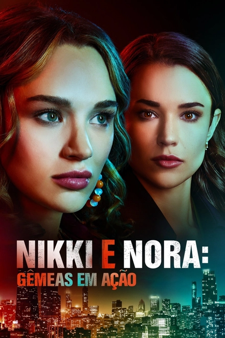 Pôster oficial de Nikki e Nora: Gêmeas em Ação