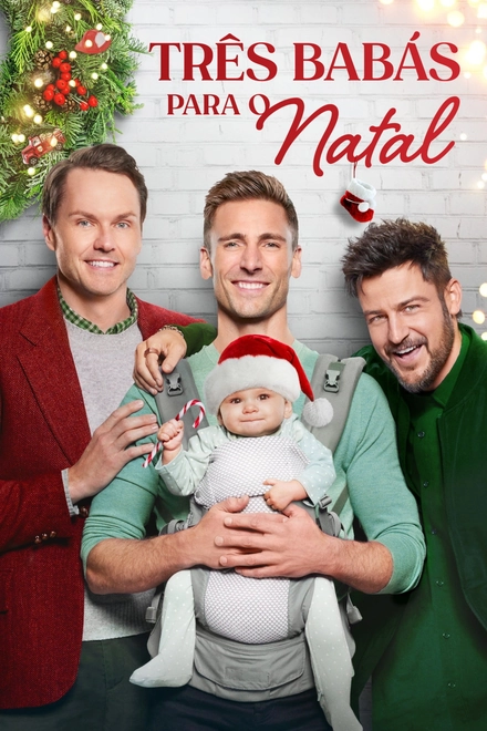 Pôster oficial de Três Babás Para o Natal