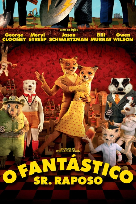 Pôster oficial de O Fantástico Sr. Raposo