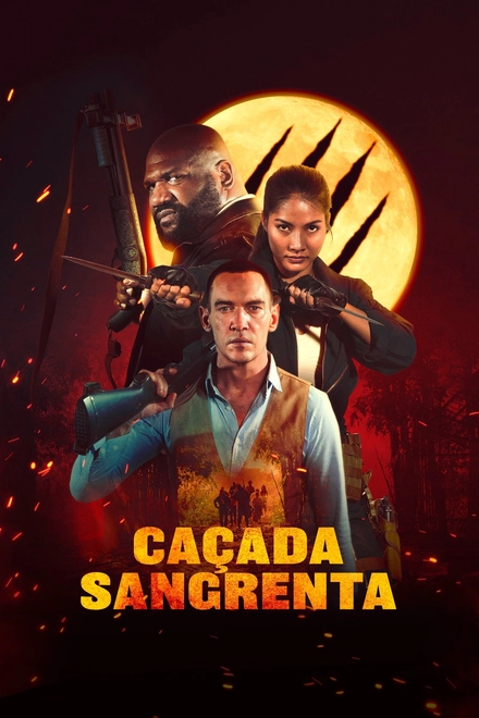 Pôster oficial de Caçada Sangrenta