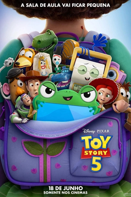 Pôster oficial de Toy Story 5