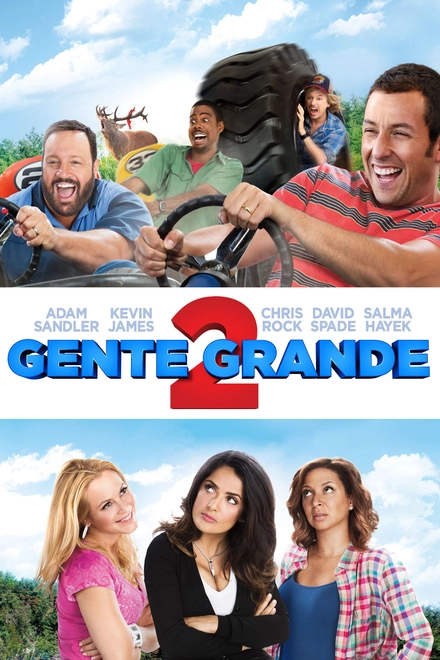 Pôster oficial de Gente Grande 2