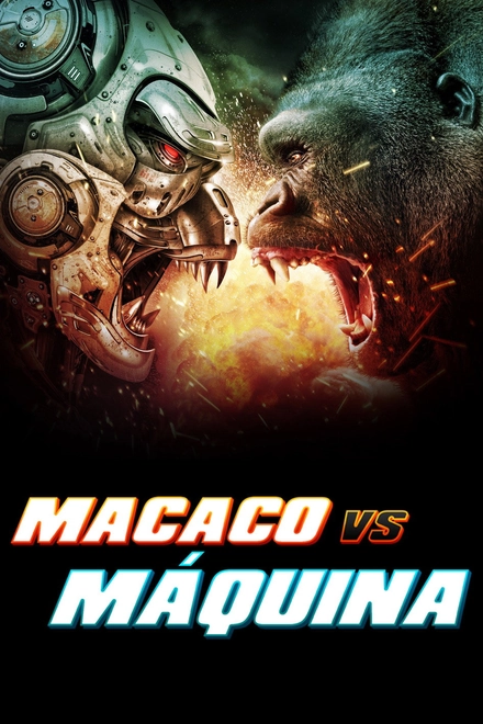 Pôster oficial de Macaco vs. Máquina