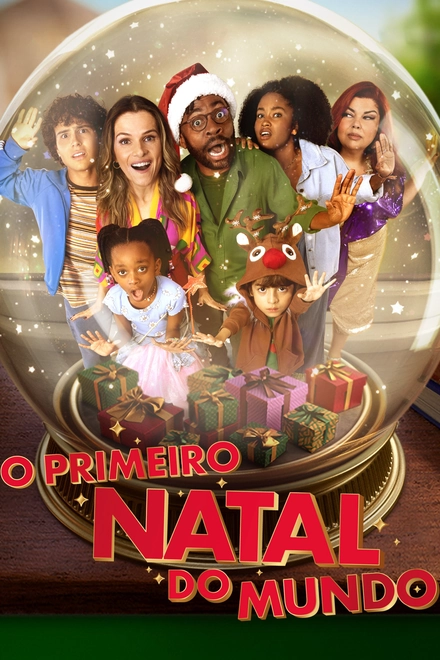 Pôster oficial de O Primeiro Natal do Mundo
