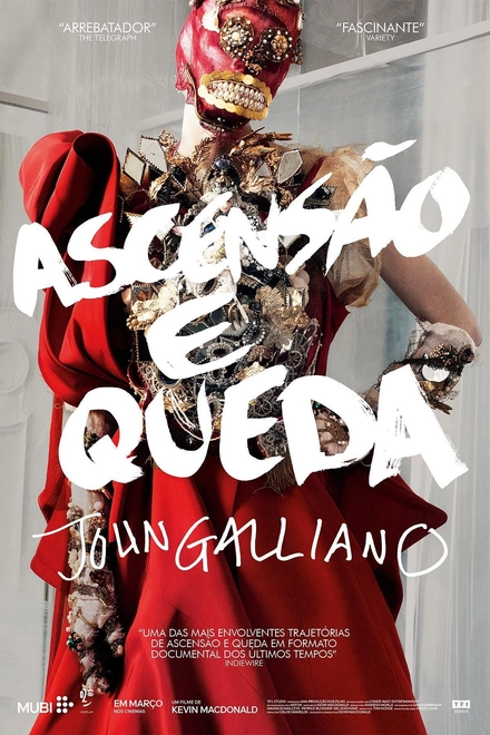 Pôster oficial de Ascensão e Queda - John Galliano