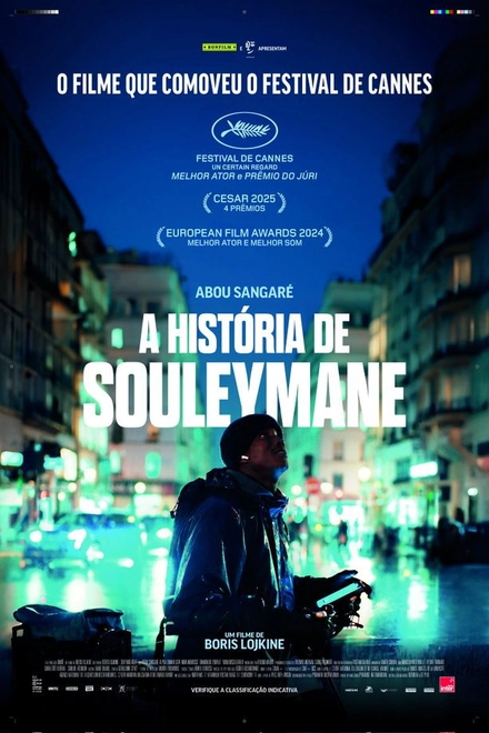 Pôster oficial de A História de Souleymane