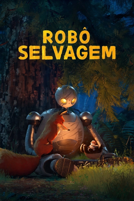 Pôster oficial de Robô Selvagem