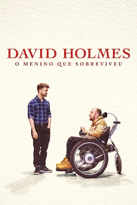 Pôster oficial de David Holmes: O Menino que Sobreviveu